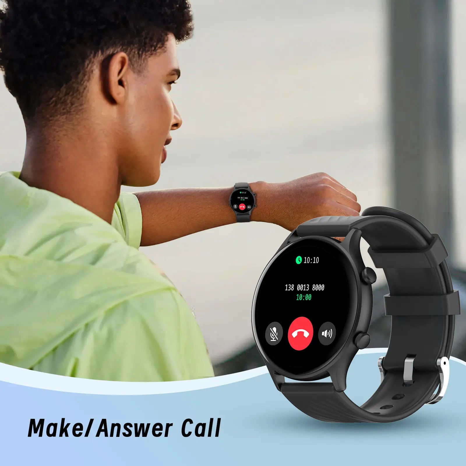 A2 Pro 2024 Aluminum Smartwatch for Android and iOS - IP68 Waterproof Fitness Tracker with Heart Rate, Blood Oxygen, Sleep, and Menstrual Monitoring - Digital Watch for Men and Women with Smartphone App Data Sync