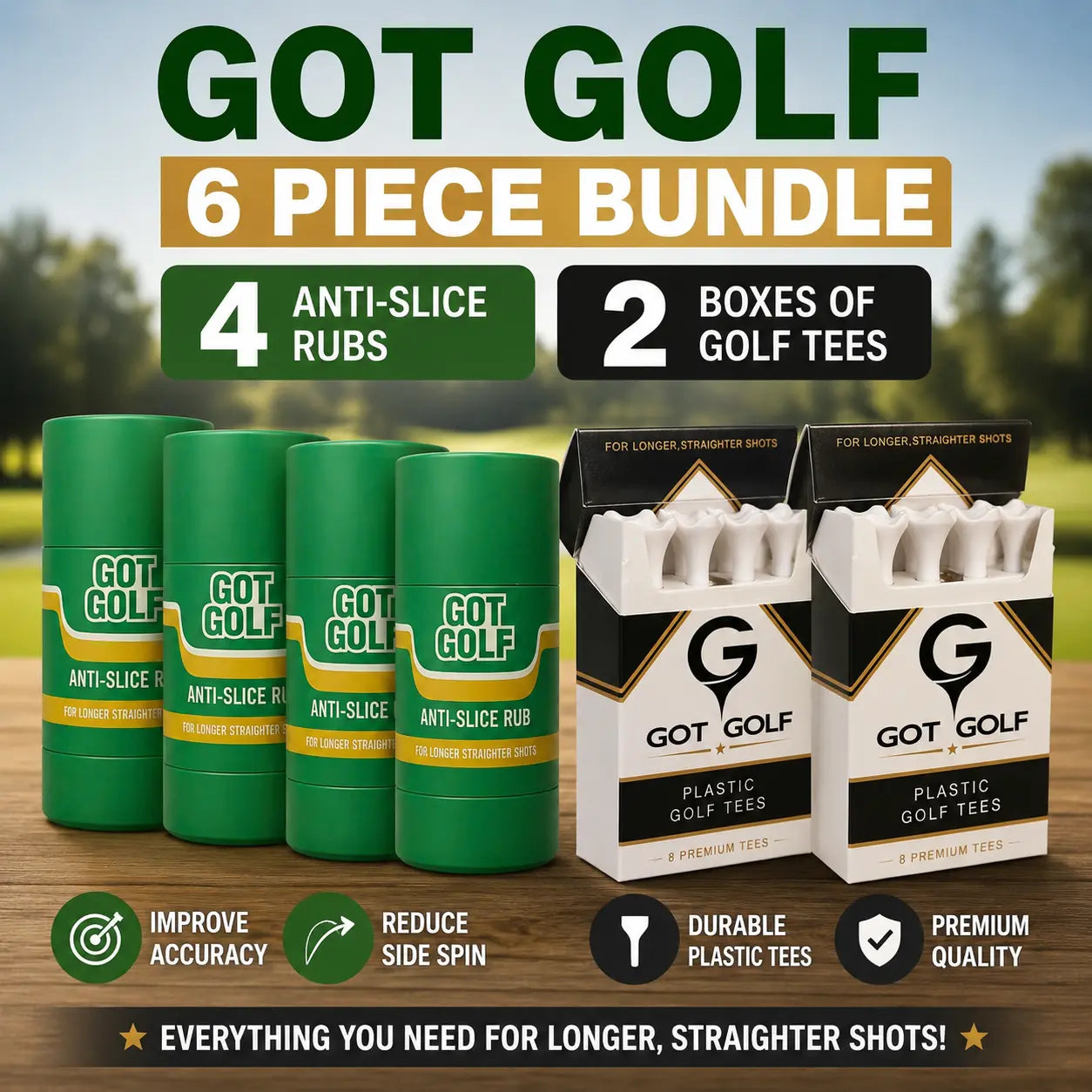 Got Golf Anti-Slice Rub Golf Clubs Accessory