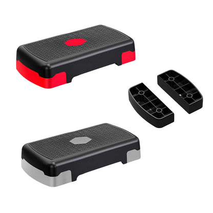 Gym Exercise Foot Pedal Adjustable Cardio Pedal Exerciser Non-Slip Stable 200KG Load-Bearing Portable Fitness Equipment