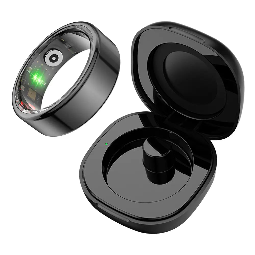 COLMI Smart Ring R02 IP68 Waterproof Wearable Fitness Trackers for Women Men Couple Gift