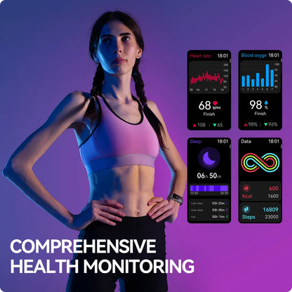 Anyloop Smart Watch Fitness Tracker Fitness Watch Fitness Tracker Watch for Reloj Viraltik Man Woman