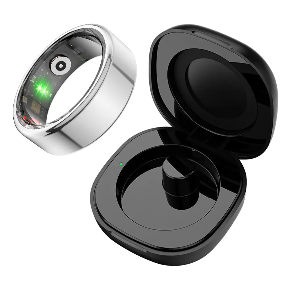 COLMI Smart Ring R02 IP68 Waterproof Wearable Fitness Trackers for Women Men Couple Gift