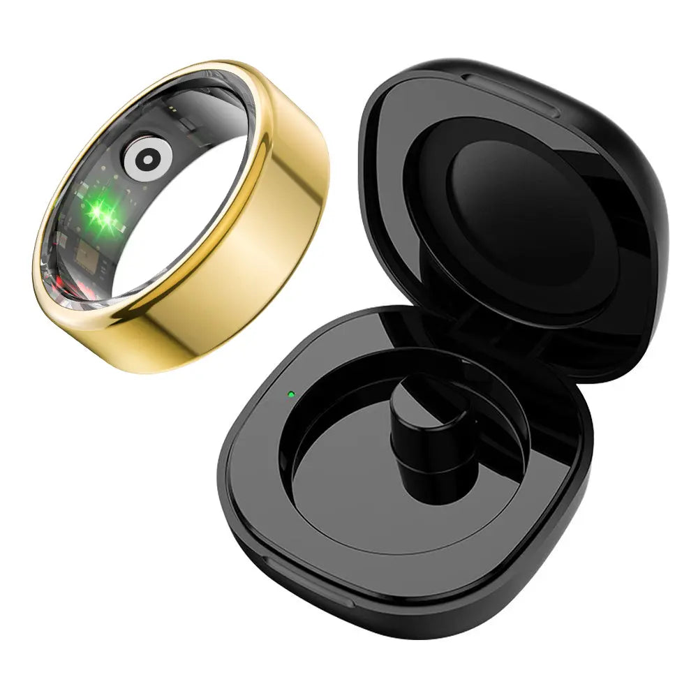 COLMI Smart Ring R02 IP68 Waterproof Wearable Fitness Trackers for Women Men Couple Gift