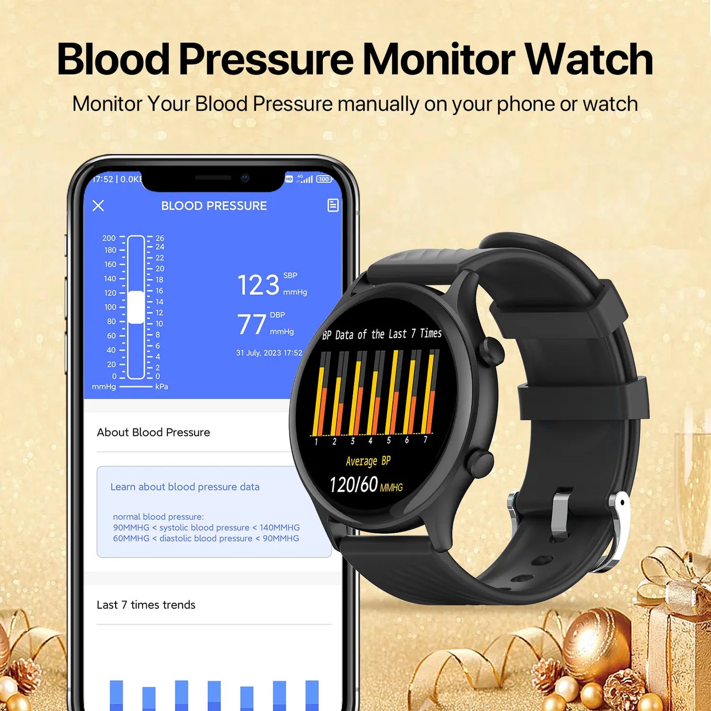 A2 Pro 2024 Aluminum Smartwatch for Android and iOS - IP68 Waterproof Fitness Tracker with Heart Rate, Blood Oxygen, Sleep, and Menstrual Monitoring - Digital Watch for Men and Women with Smartphone App Data Sync