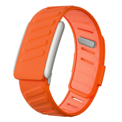 Premium Silicone Sportflex Replacement Wristband for WHOOP 5.0 ONE + Peak, Mg Fitness Tracker - Soft Touch, Breathable, Waterproof, and Sweatproof Strap in Army Green